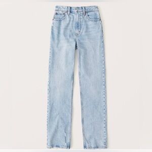 Abercrombie & Fitch 90s straight ultra high rise jeans